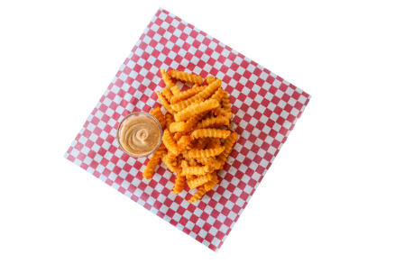 Side Seasoned Krinkle Kut Fries